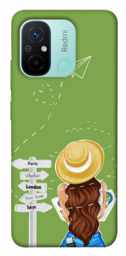 Чохол itsPrint Travel girl для Xiaomi Redmi 12C