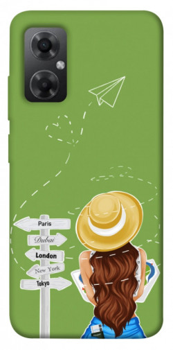 Чохол itsPrint Travel girl для Xiaomi Redmi Note 11R