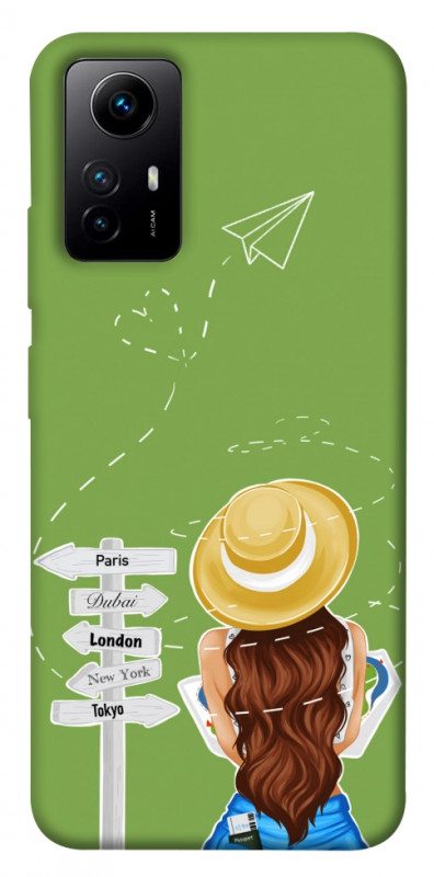 Чехол itsPrint Travel girl для Xiaomi Redmi Note 12S, lifestyle, купить оптом с доставкой