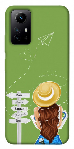 Чехол itsPrint Travel girl для Xiaomi Redmi Note 12S