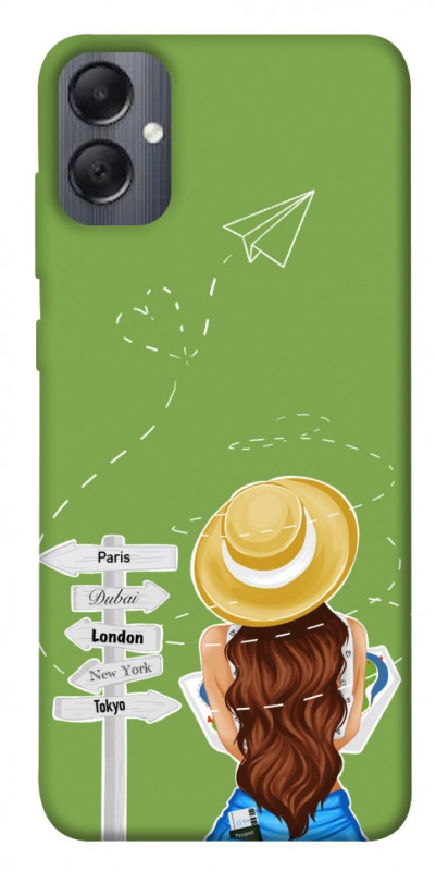 Чохол itsPrint Travel girl для Samsung Galaxy A05, lifestyle, купити оптом з доставкою