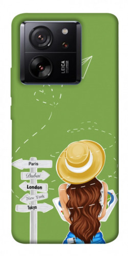 Чехол itsPrint Travel girl для Xiaomi 13T