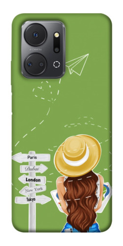 Чехол itsPrint Travel girl для Huawei Honor X7a