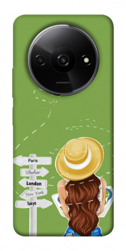 Чохол itsPrint Travel girl для Xiaomi Redmi A3