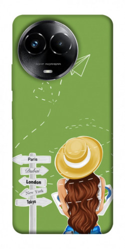 Чехол itsPrint Travel girl для Realme C67 4G