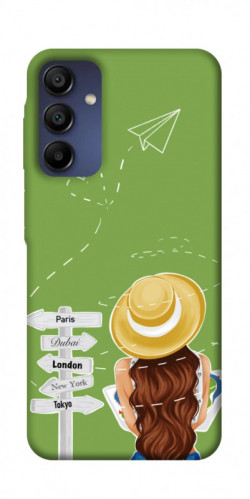 Чохол itsPrint Travel girl для Samsung Galaxy A16 5G