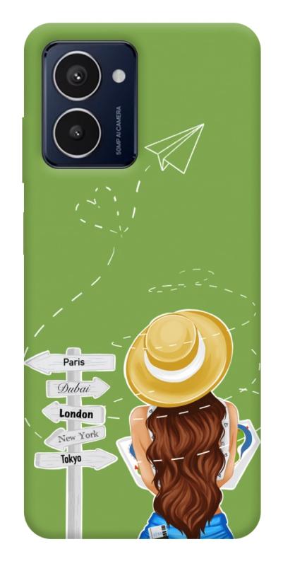 Чехол itsPrint Travel girl для HMD Pulse Pro, lifestyle, купить оптом с доставкой