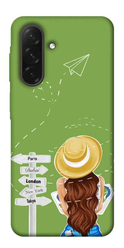 Чехол itsPrint Travel girl для Samsung Galaxy A26 5G, lifestyle, купить оптом с доставкой