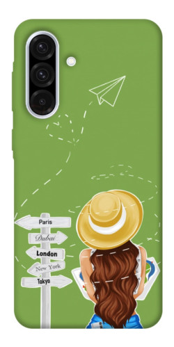 Чехол itsPrint Travel girl для Samsung Galaxy A56 5G