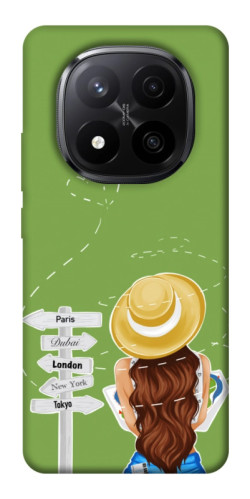 Чехол itsPrint Travel girl для Xiaomi Redmi Note 14 Pro+ 5G
