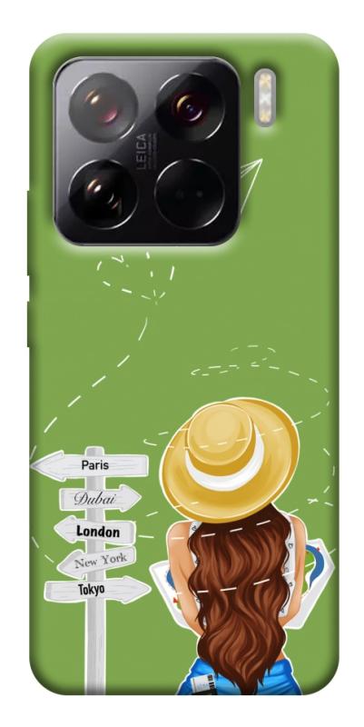 Чехол itsPrint Travel girl для Xiaomi 15 Pro, lifestyle, купить оптом с доставкой