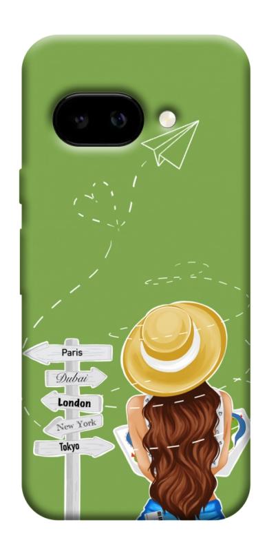 Чехол itsPrint Travel girl для Google Pixel 9a, lifestyle, купить оптом с доставкой