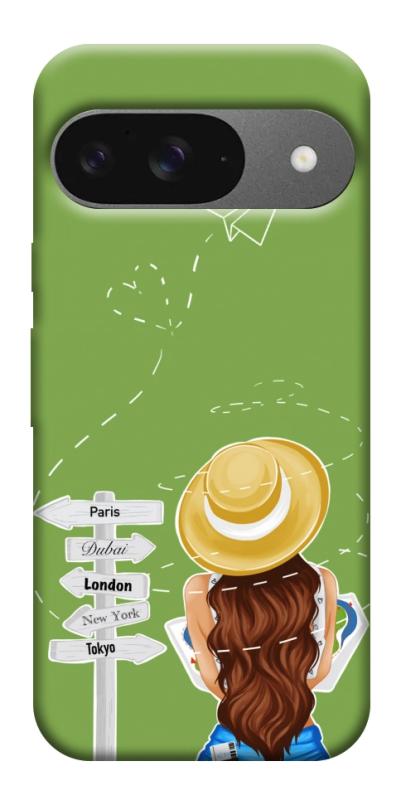 Чохол itsPrint Travel girl для Google Pixel 10, lifestyle, купити оптом з доставкою