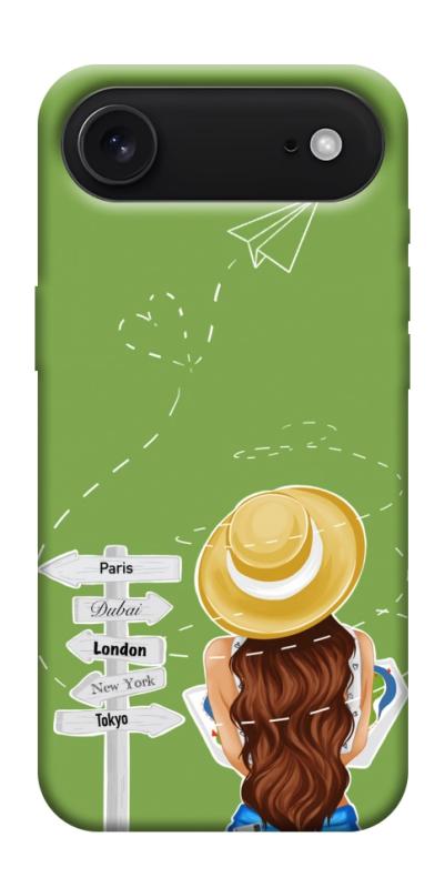 Чехол itsPrint Travel girl для Apple iPhone 17 Air (6.5"), lifestyle, купить оптом с доставкой