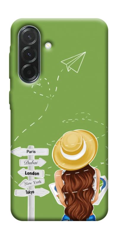 Чехол itsPrint Travel girl для Samsung Galaxy A57 5G, lifestyle, купить оптом с доставкой