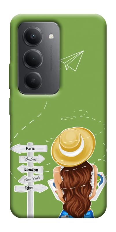Чехол itsPrint Travel girl для Xiaomi Redmi 15 (Global), lifestyle, купить оптом с доставкой