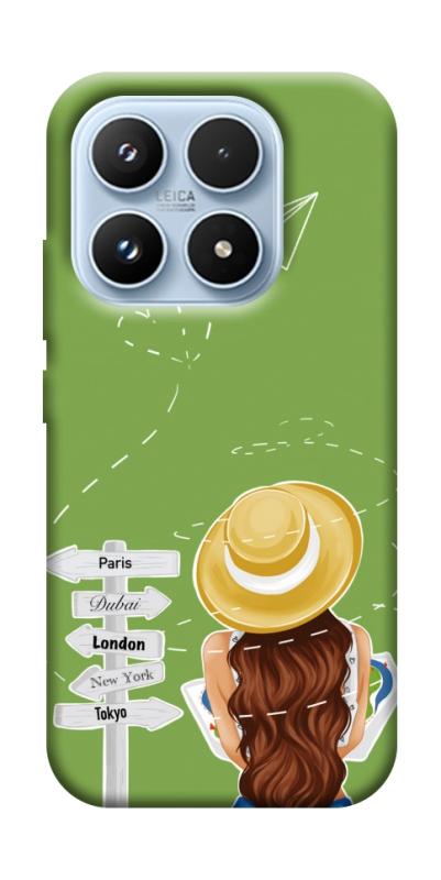 Чехол itsPrint Travel girl для Xiaomi 17 Pro, lifestyle, купить оптом с доставкой