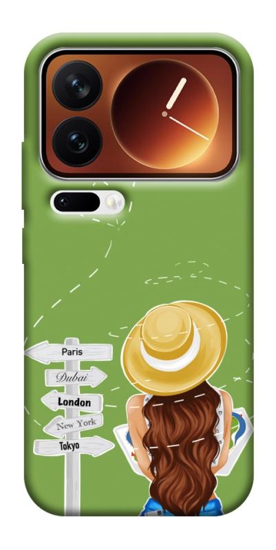 Чехол itsPrint Travel girl для Xiaomi 17 Pro Max, lifestyle, купить оптом с доставкой