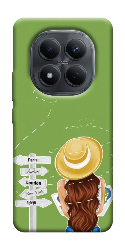 Чехол itsPrint Travel girl для Xiaomi Redmi Note 15 4G/5G (EU), lifestyle, купить оптом с доставкой