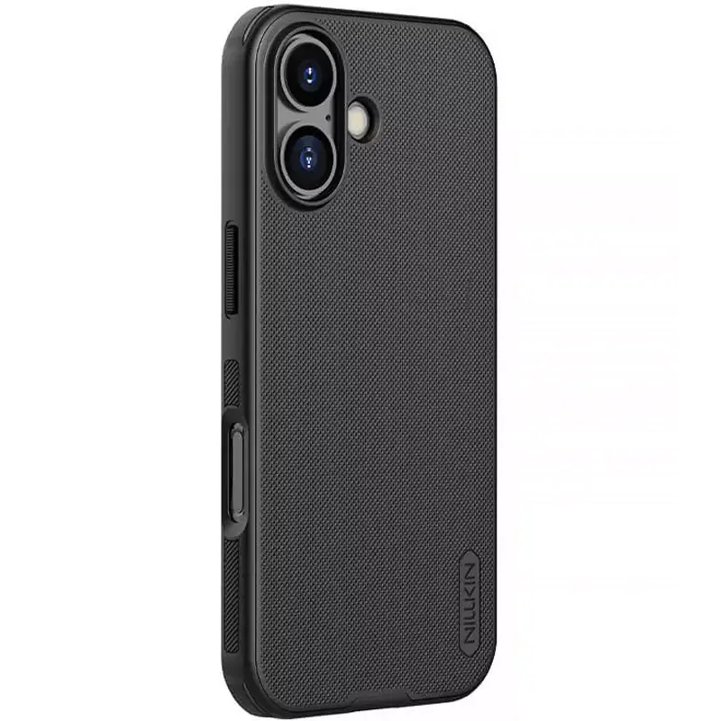Чехол Nillkin Matte Magnetic Pro для Apple iPhone 17 (6.3"), Черный / Black, Пластик, купить оптом с доставкой