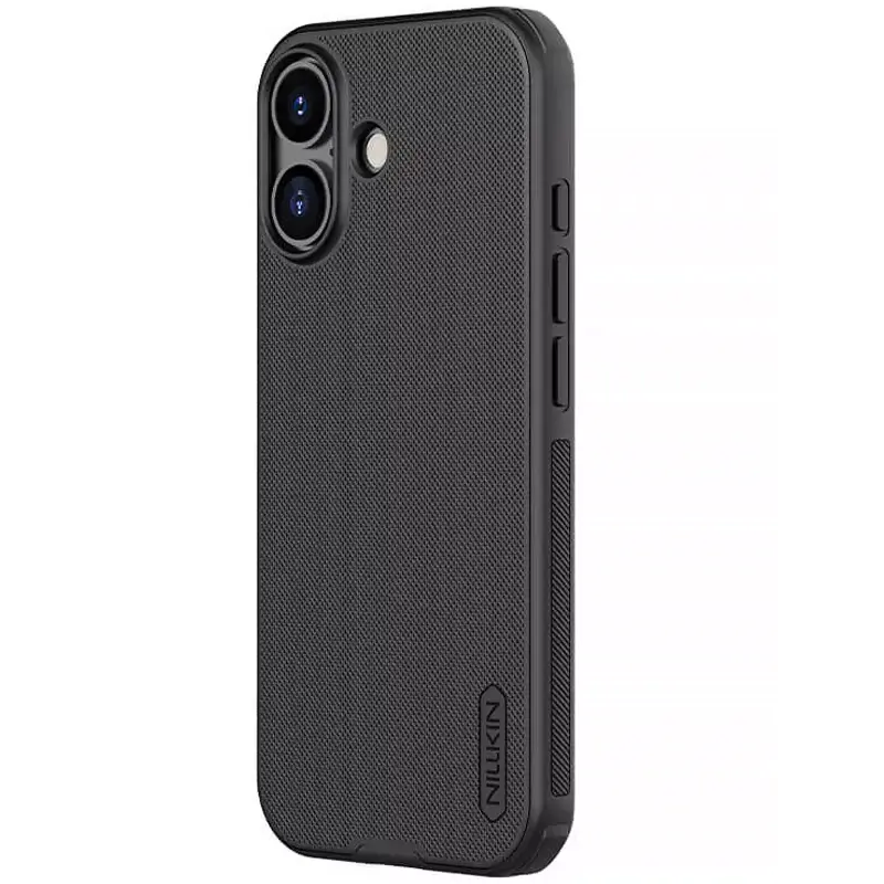 Чехол Nillkin Matte Magnetic Pro для Apple iPhone 17 (6.3"), Черный / Black 2, Пластик, купить оптом с доставкой