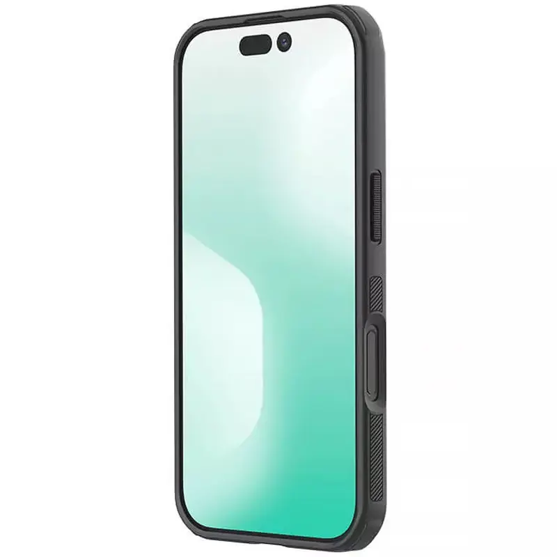 Чехол Nillkin Matte Magnetic Pro для Apple iPhone 17 (6.3"), Черный / Black 3, Пластик, купить оптом с доставкой