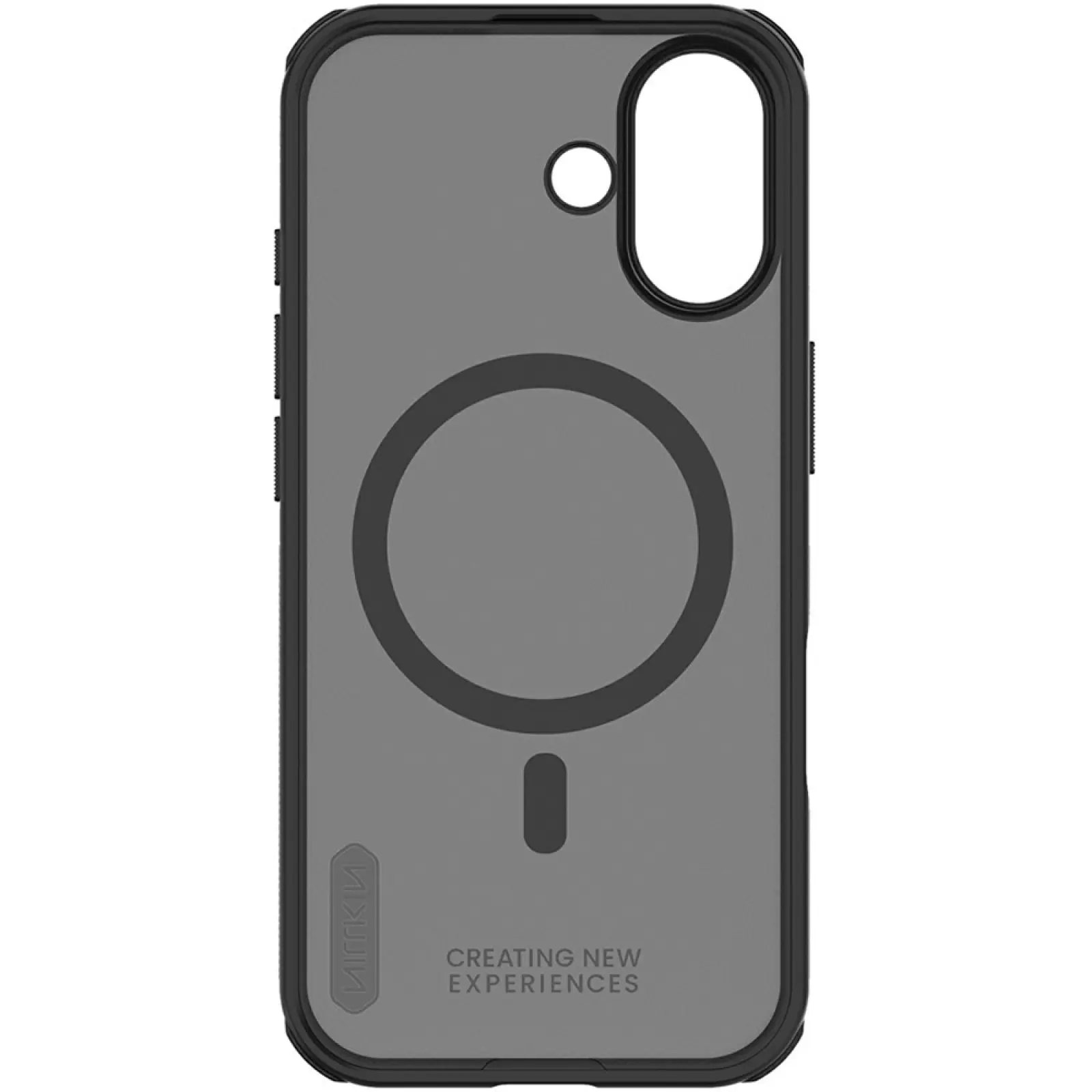 Чехол Nillkin Matte Magnetic Pro для Apple iPhone 17 (6.3"), Transparent black 2, Пластик, купить оптом с доставкой