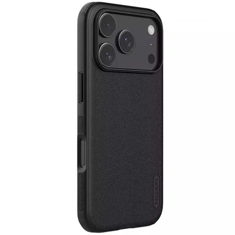 Чехол Nillkin Matte Magnetic Pro для Apple iPhone 17 Pro Max (6.9"), Черный / Black, Пластик, купить оптом с доставкой