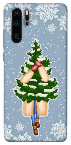 Чехол itsPrint Christmas tree для Huawei P30 Pro