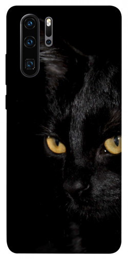 Чехол itsPrint Черный кот для Huawei P30 Pro