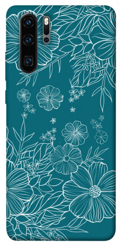 Чехол itsPrint Botanical illustration для Huawei P30 Pro