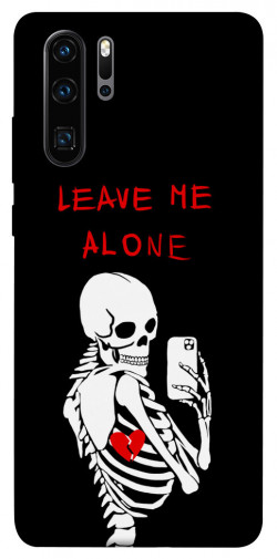 Чохол itsPrint Leave me alone для Huawei P30 Pro