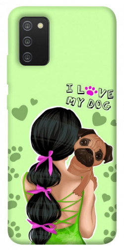 Чохол itsPrint Love my dog для Samsung Galaxy A02s