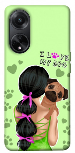 Чохол itsPrint Love my dog для Oppo A98