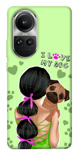 Чохол itsPrint Love my dog для Oppo Reno 10