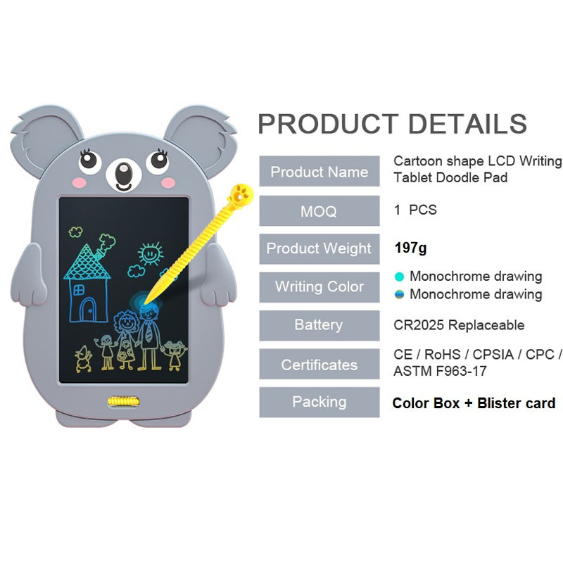 Планшет для рисования Animals 8,5 дюймов смотреть фото №3