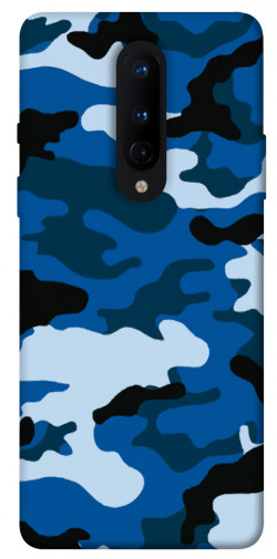 Чехол itsPrint Синий камуфляж 3 для OnePlus 8