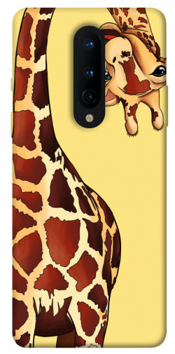 Чехол itsPrint Cool giraffe для OnePlus 8