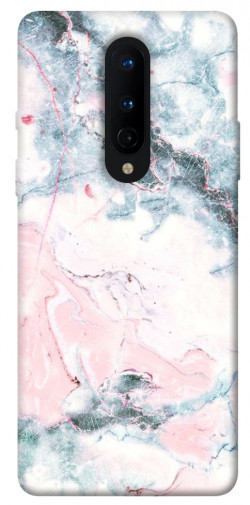 Чехол itsPrint Розово-голубой мрамор для OnePlus 8