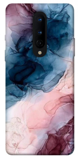 Чехол itsPrint Розово-голубые разводы для OnePlus 8