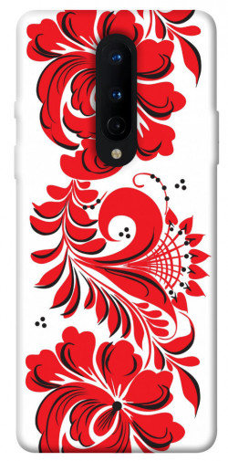 Чехол itsPrint Червона вишиванка для OnePlus 8