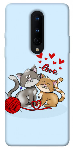 Чехол itsPrint Два кота Love для OnePlus 8