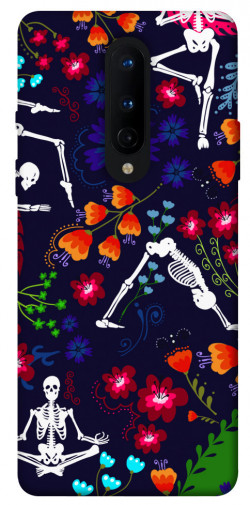 Чехол itsPrint Yoga skeletons для OnePlus 8