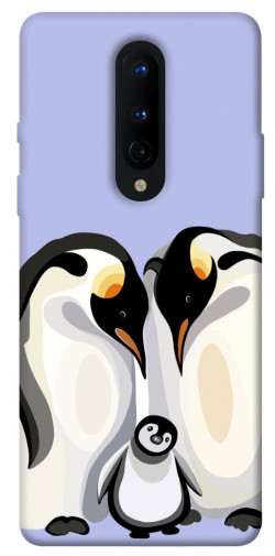 Чехол itsPrint Penguin family для OnePlus 8