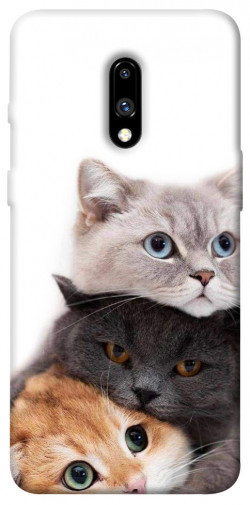 Чехол itsPrint Три кота для OnePlus 7