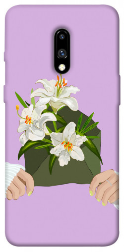 Чехол itsPrint Flower message для OnePlus 7