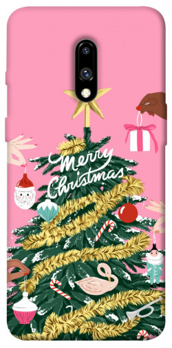 Чехол itsPrint Праздничная елка для OnePlus 7