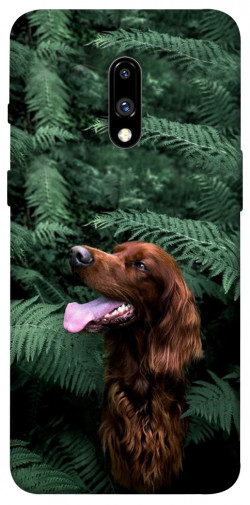 Чехол itsPrint Собака в зелени для OnePlus 7