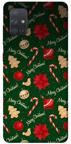 Чохол itsPrint Merry Christmas для Samsung Galaxy A71