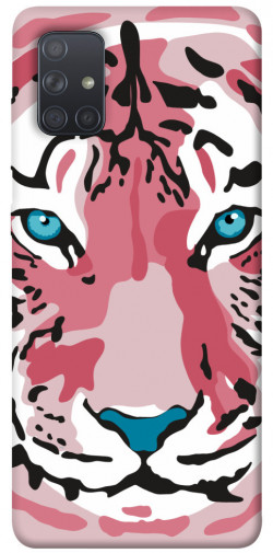 Чохол itsPrint Pink tiger для Samsung Galaxy A71